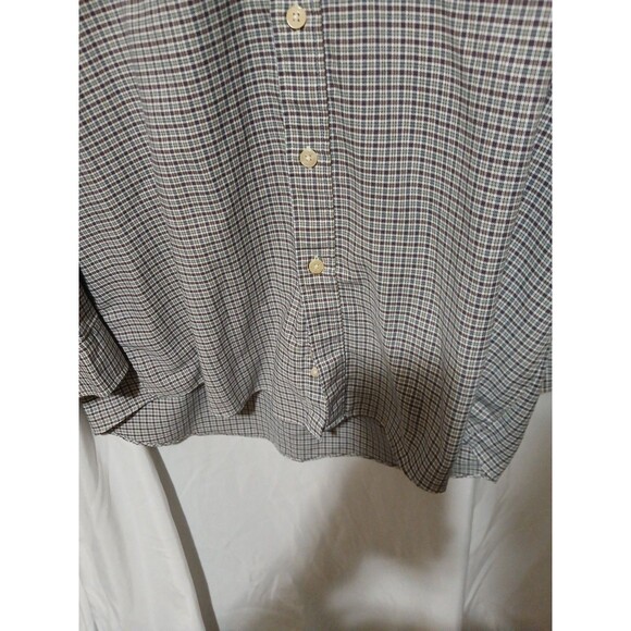 The Mens Store At Store 16.5 Button Down Browns Shirt - Picture 5 of 7